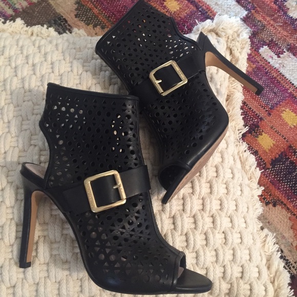 Vince Camuto Shoes - Vince Camuto Leather Cutout Booties